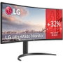 LG 34WR55QK-B UltraWide Monitor Curvo 34 Pulgadas WQHD